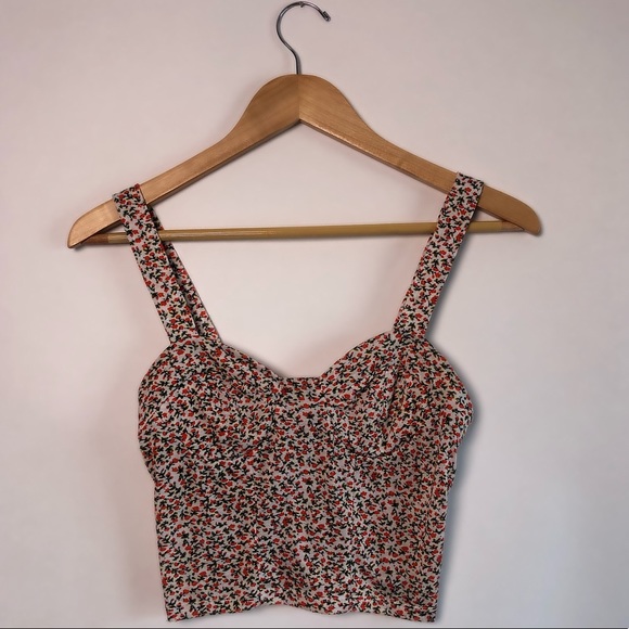 Urban Outfitters Tops - URBAN OUTFITTERS floral Crop top